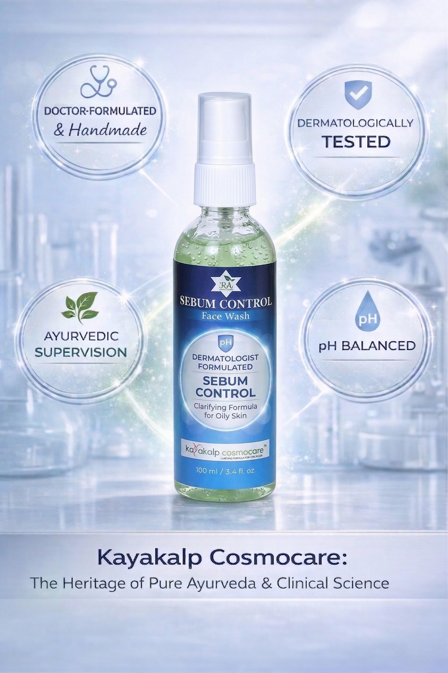 Sebum Control Face Wash (100ml)
