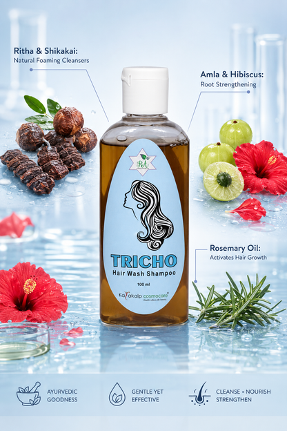 Tricho Hair Wash Shampoo - Complete Scalp Therapy (100ml)