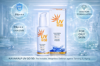 UV GO 50 Sunscreen Aqua Gel - SPF 50 PA+++ (100g)